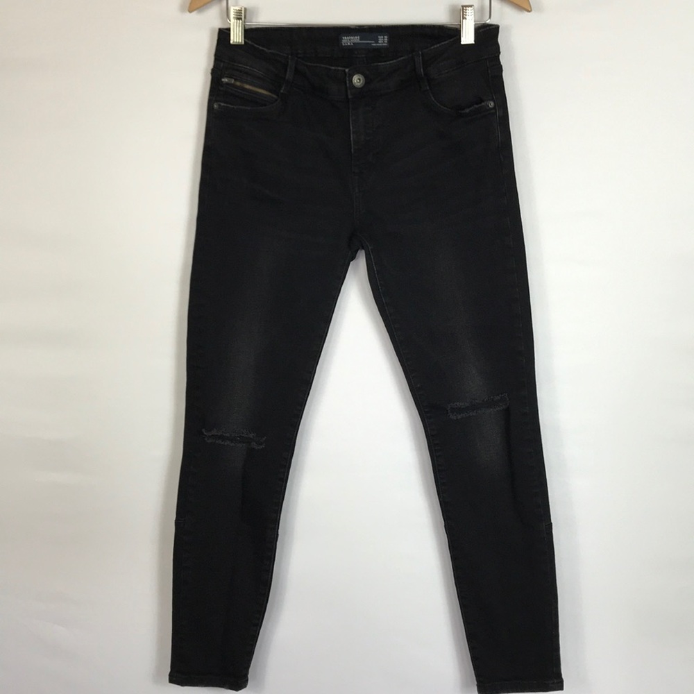 ZARA Mid Waist Skinny Jeans Size 8